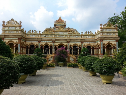 Пагода Vĩnh Tràng, город Митхо, провинция Тьензянг, Вьетнам