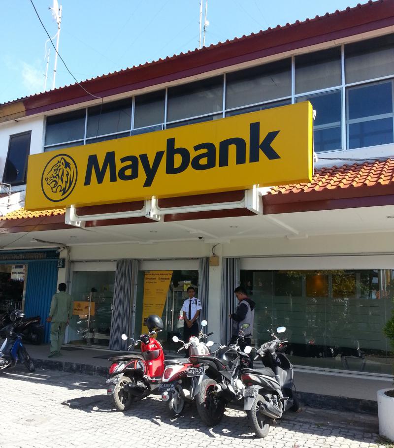 Банк Maybank, улица Bypass Ngurah Rai, Нуса-Дуа, Бали, Индонезия