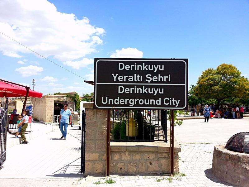 Подземный город Деринкую, Каппадокия, Турция
